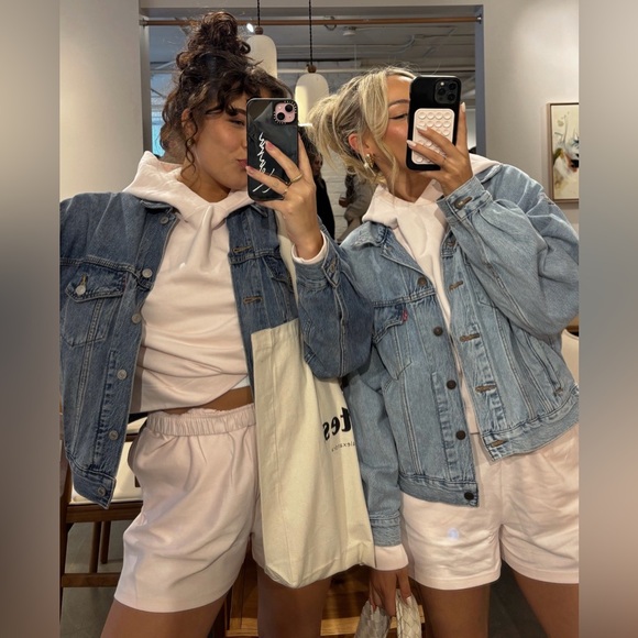 Brunette the Label Cropped Hoodie & Shorts Set - Picture 4 of 4